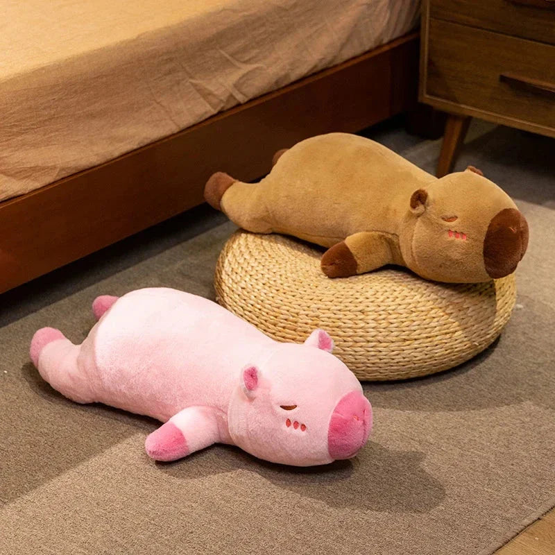 Long Snuggly Capybara Plushies