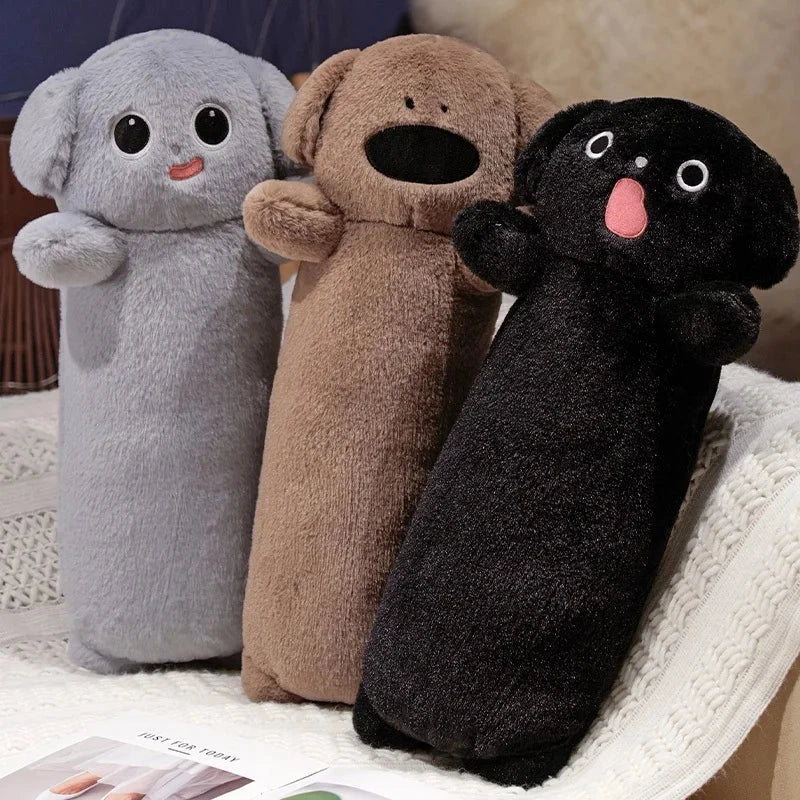 Long Snuggly Fluffy Dog Plushies Collection
