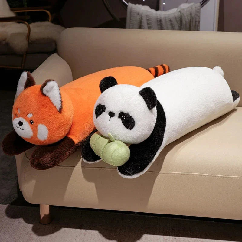 Long Snuggly Fluffy Red Panda Plushies