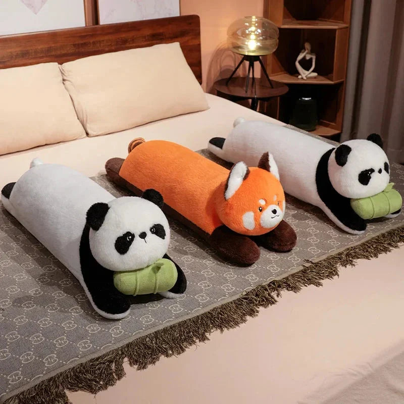 Long Snuggly Fluffy Red Panda Plushies
