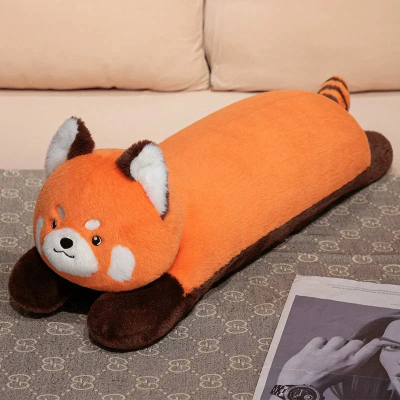 Long Snuggly Fluffy Red Panda Plushies