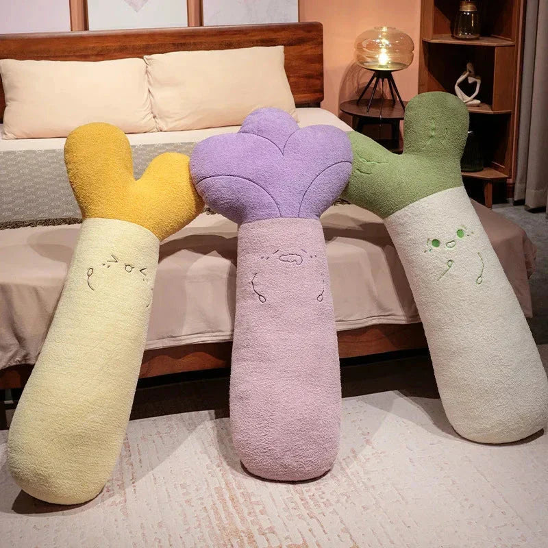 Long Snuggly Giant Vegetable Plushies