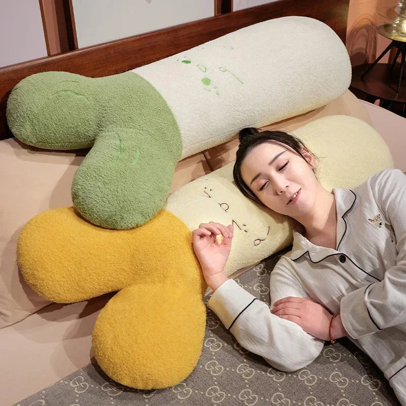 Long Snuggly Giant Vegetable Plushies