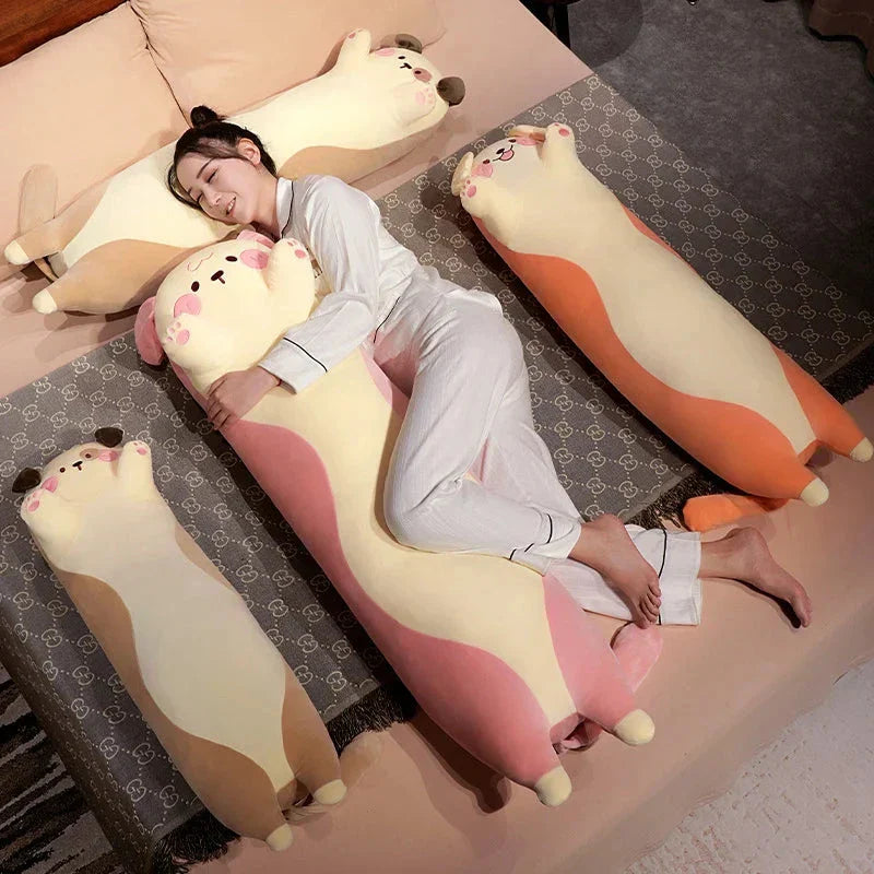 Long Snuggly Kawaii Dog Plushies