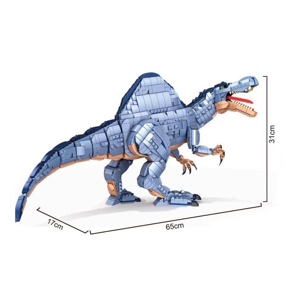 Majestic Blue Spinosaurus Building Sets