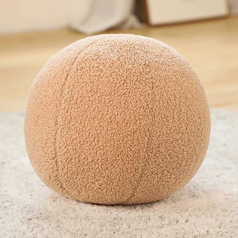 Minimalist Shapes Moon Ball Pillow Plushies