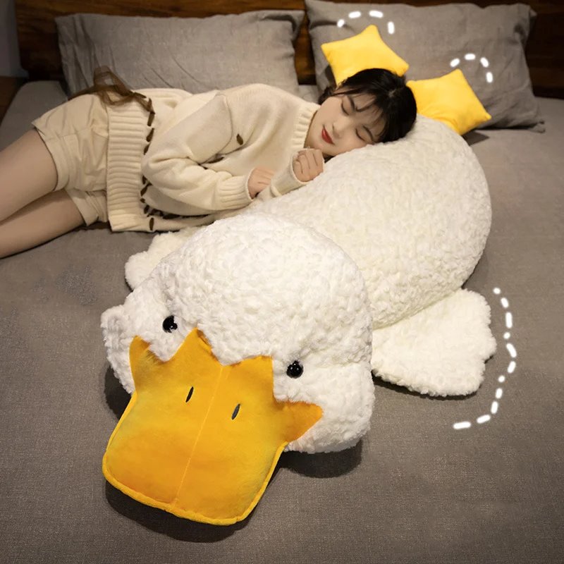 Holly the Giant Fluffy White Duck Plushie