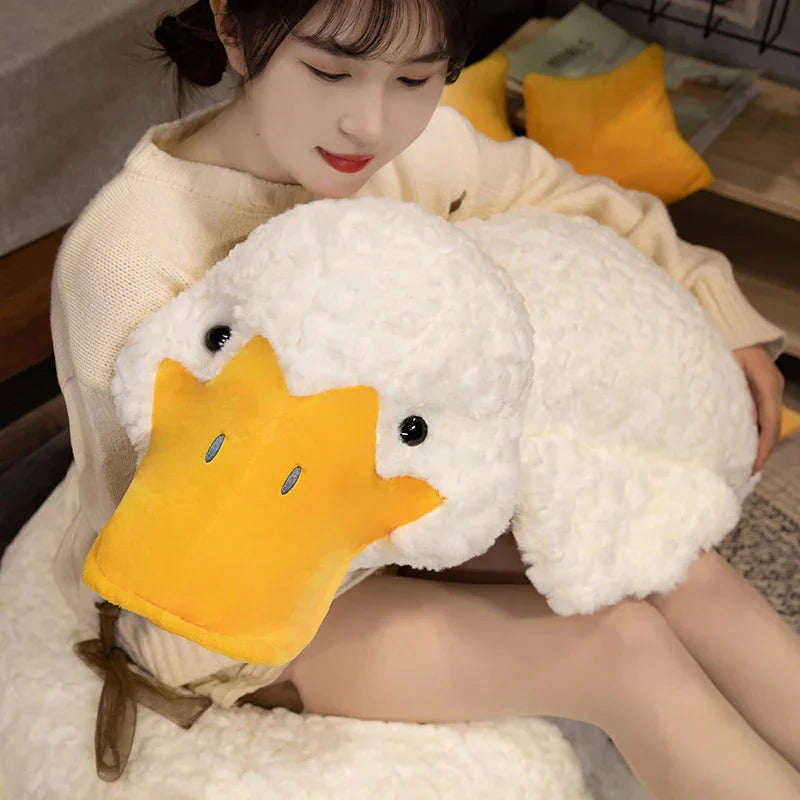 Holly the Giant Fluffy White Duck Plushie