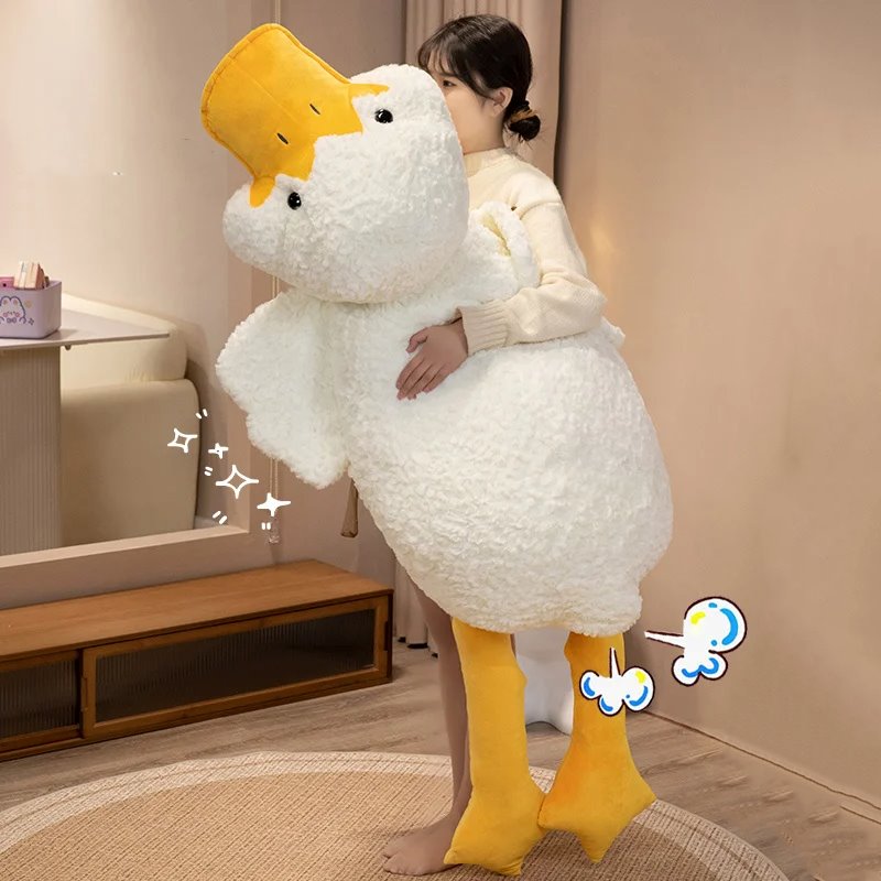 Holly the Giant Fluffy White Duck Plushie