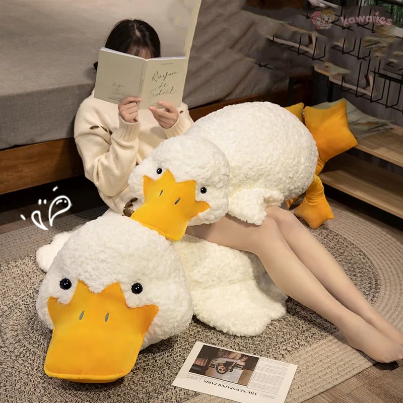 Holly the Giant Fluffy White Duck Plushie