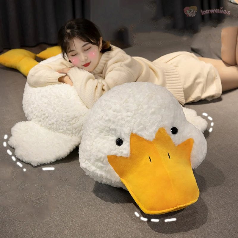 Holly the Giant Fluffy White Duck Plushie