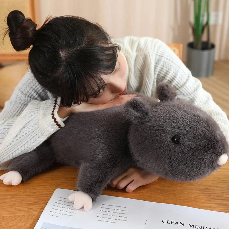 Nibbles the Black Rat Plush