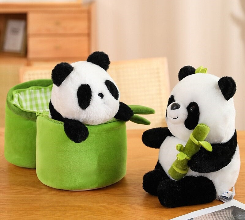Panda & Bamboo Buddy Plushies