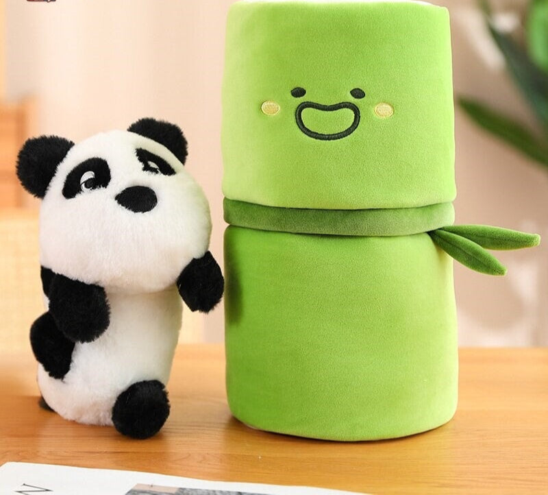 Panda & Bamboo Buddy Plushies