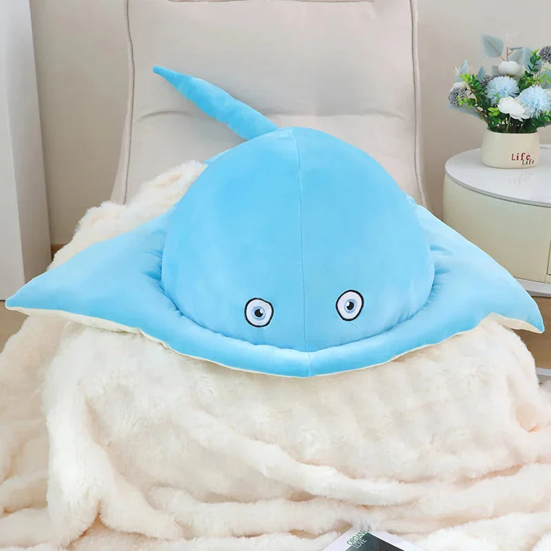 Pastel Purple Blue Stingray Plushies