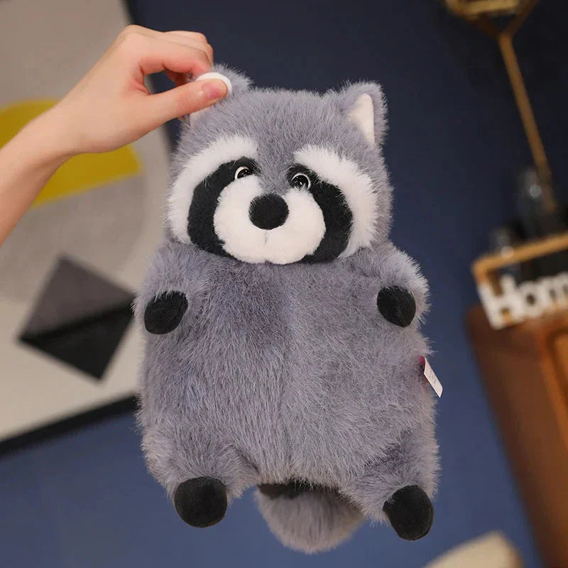 Peanut the Chubby Raccoon Plushie