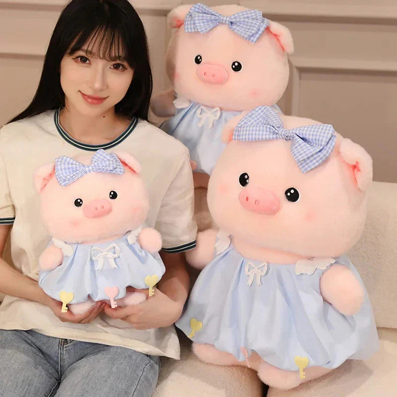Rosie & Belle the Pretty Pink Piggy Plushies