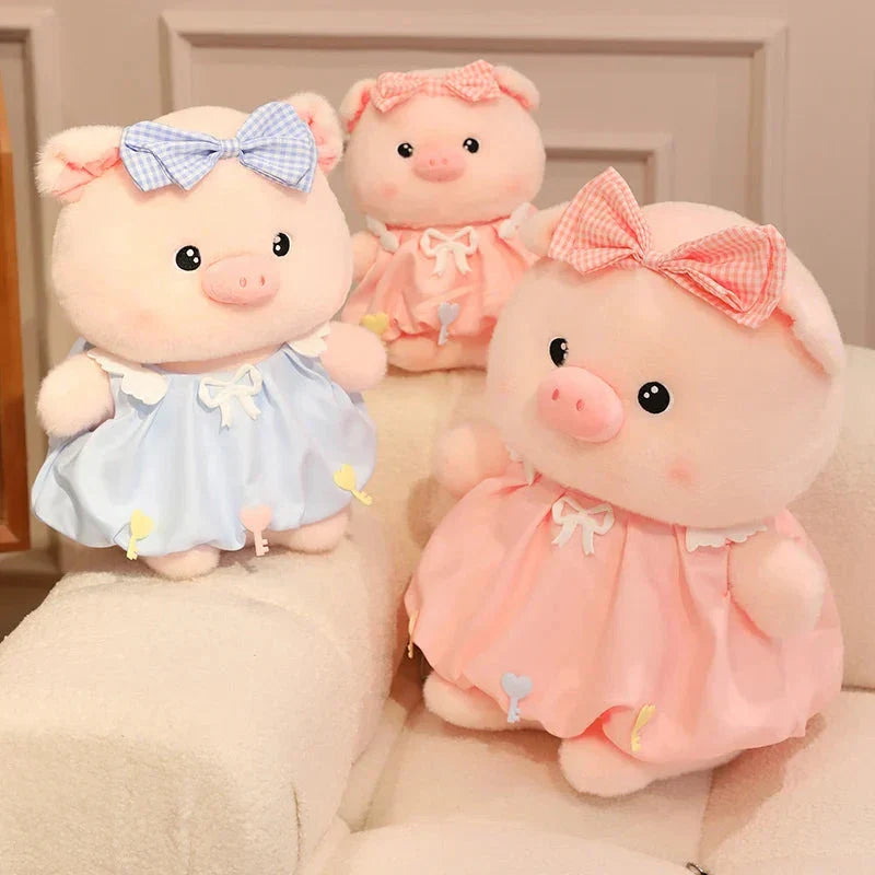 Rosie & Belle the Pretty Pink Piggy Plushies