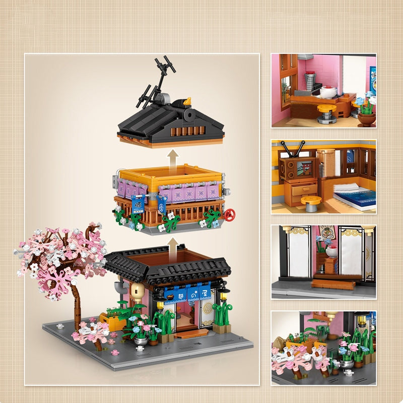 Sakura Stores Micro Building Set