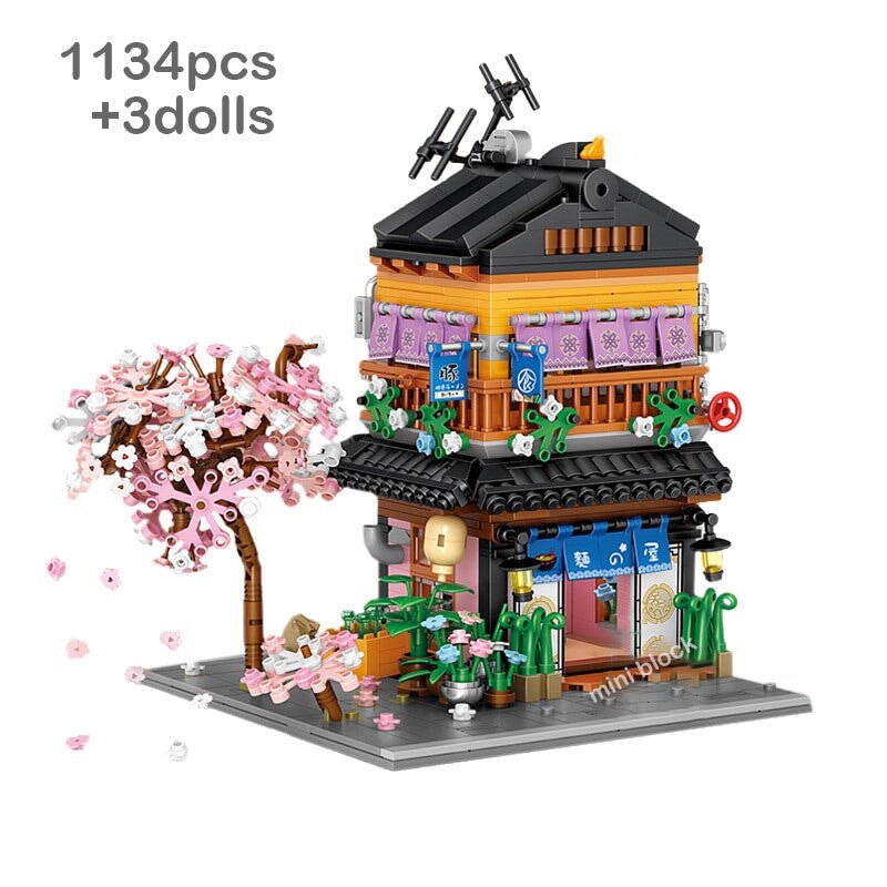 Sakura Stores Micro Building Set