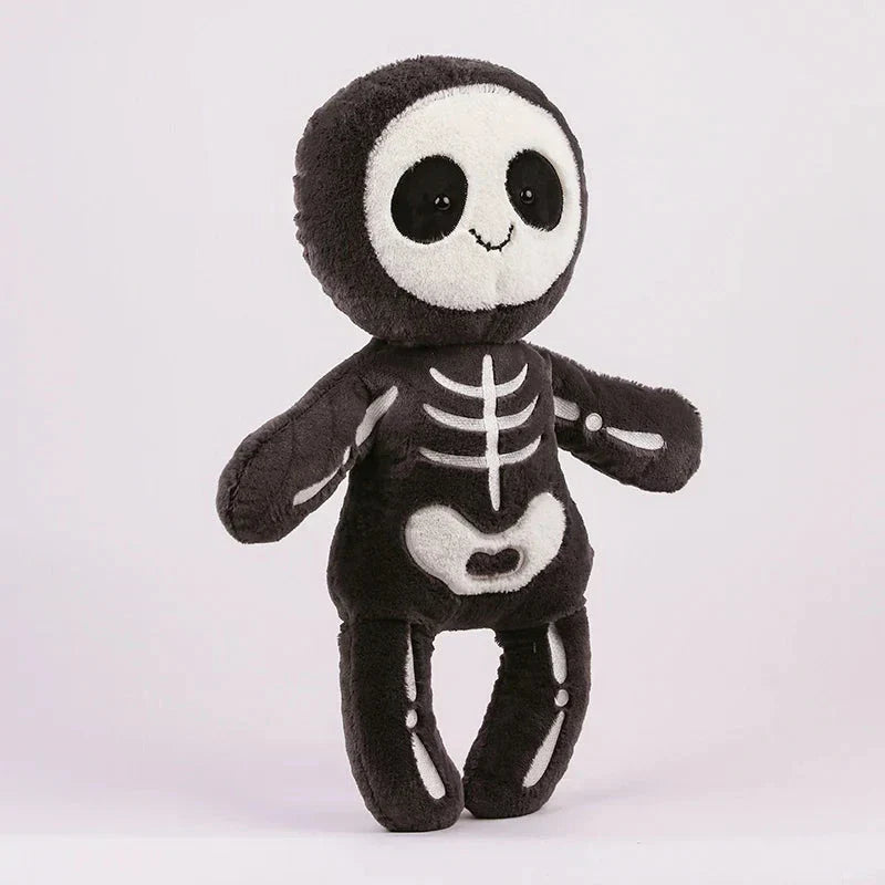 Scary Skeleton and Mummy Halloween Plushies