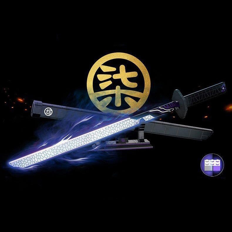 Seven Thousand Demon Sword and Stand Building Blocks