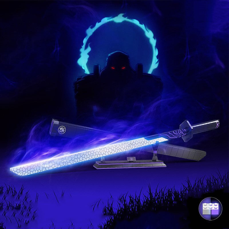 Seven Thousand Demon Sword and Stand Building Blocks