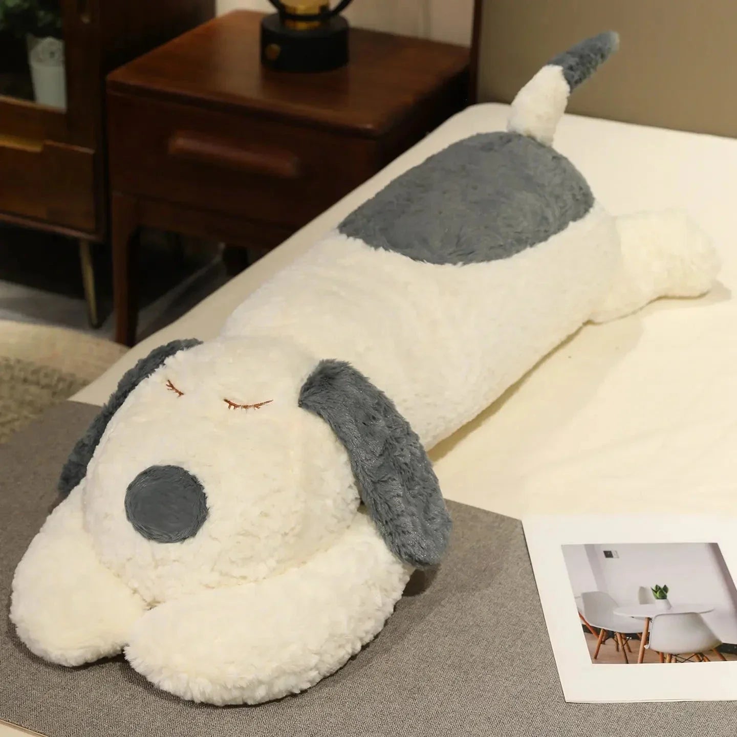 Snoozie the Sleepy Puppy Hug Pillow