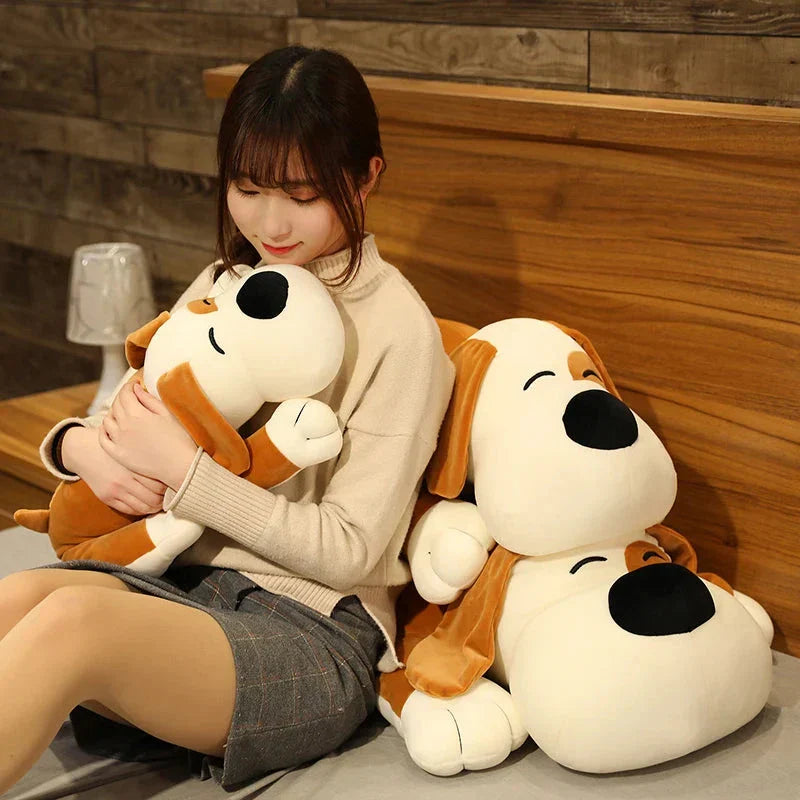 Snuffy and Waffles the Kawaii Hound Dog Plushies