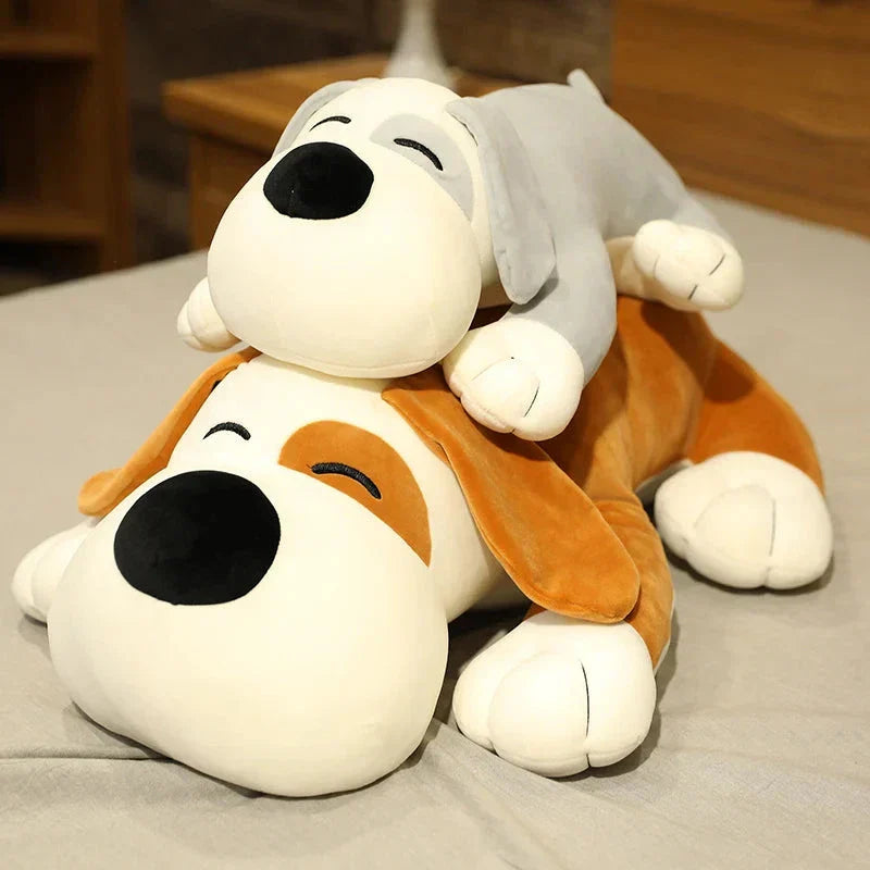 Snuffy and Waffles the Kawaii Hound Dog Plushies