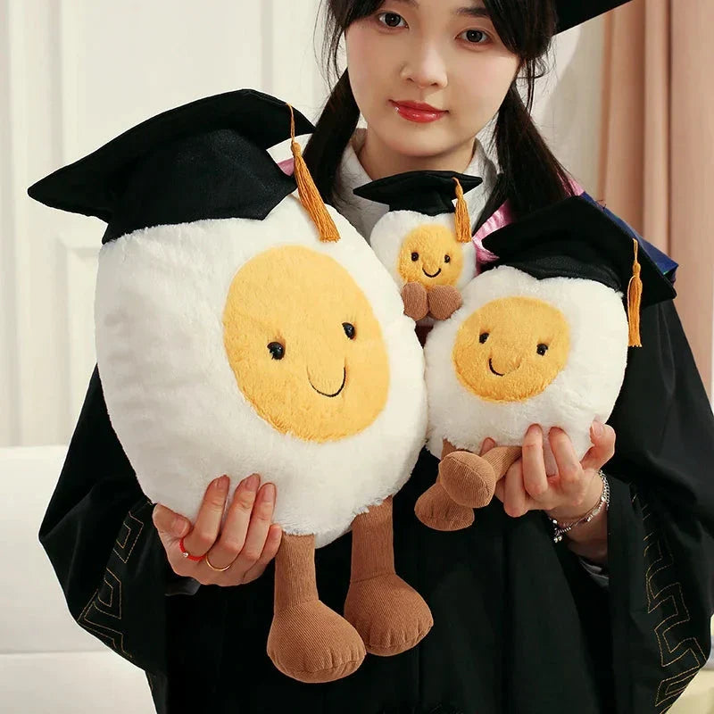 Soft Graduate Egg Plush