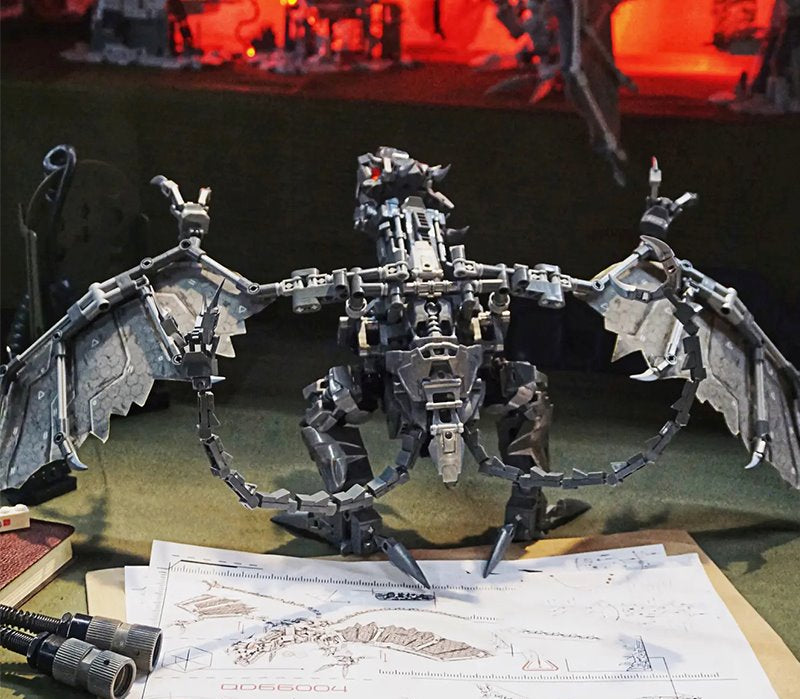 Super Mech Colossal Pterosaur Dinosaur Building Set