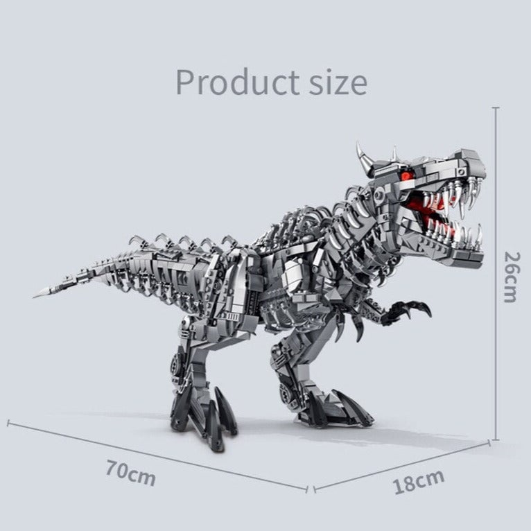 Super Mech Colossal T-Rex Dinosaur Building Set