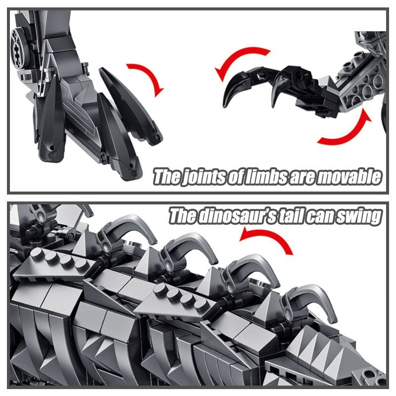 Super Mech Colossal T-Rex Dinosaur Building Set