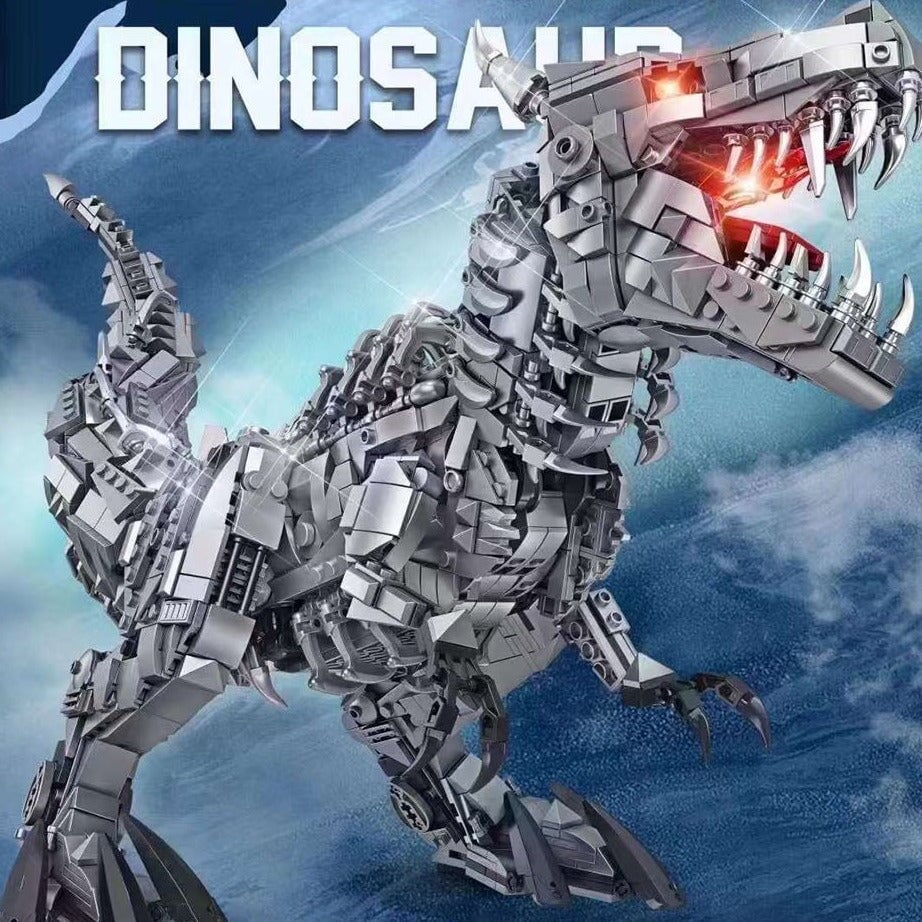 Super Mech Colossal T-Rex Dinosaur Building Set
