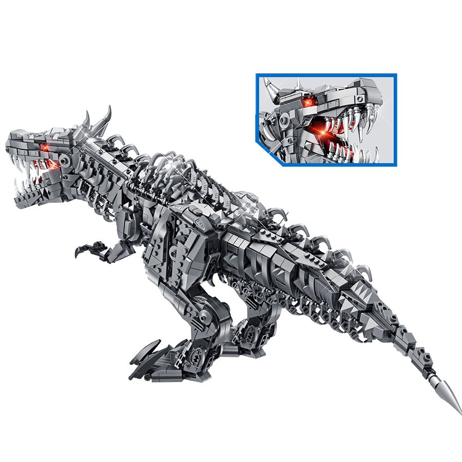 Super Mech Colossal T-Rex Dinosaur Building Set