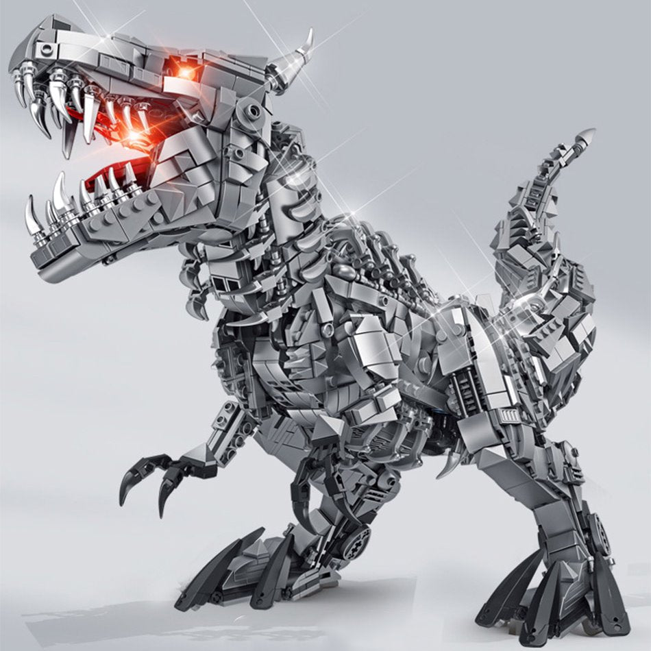 Super Mech Colossal T-Rex Dinosaur Building Set