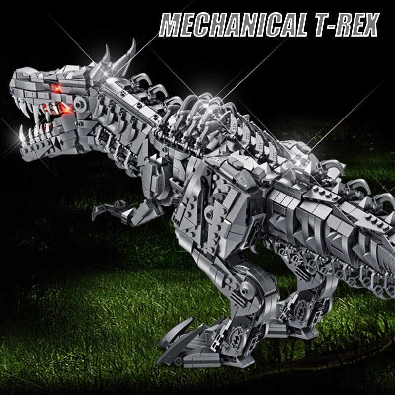 Super Mech Colossal T-Rex Dinosaur Building Set