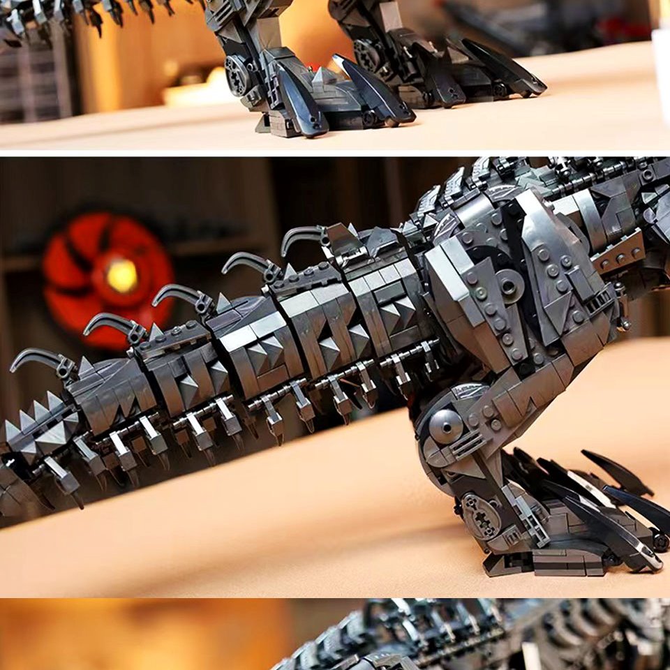 Super Mech Colossal T-Rex Dinosaur Building Set