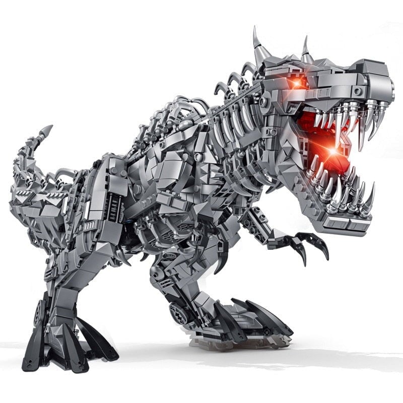 Super Mech Colossal T-Rex Dinosaur Building Set