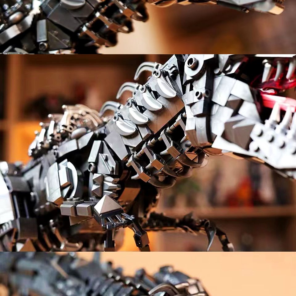 Super Mech Colossal T-Rex Dinosaur Building Set