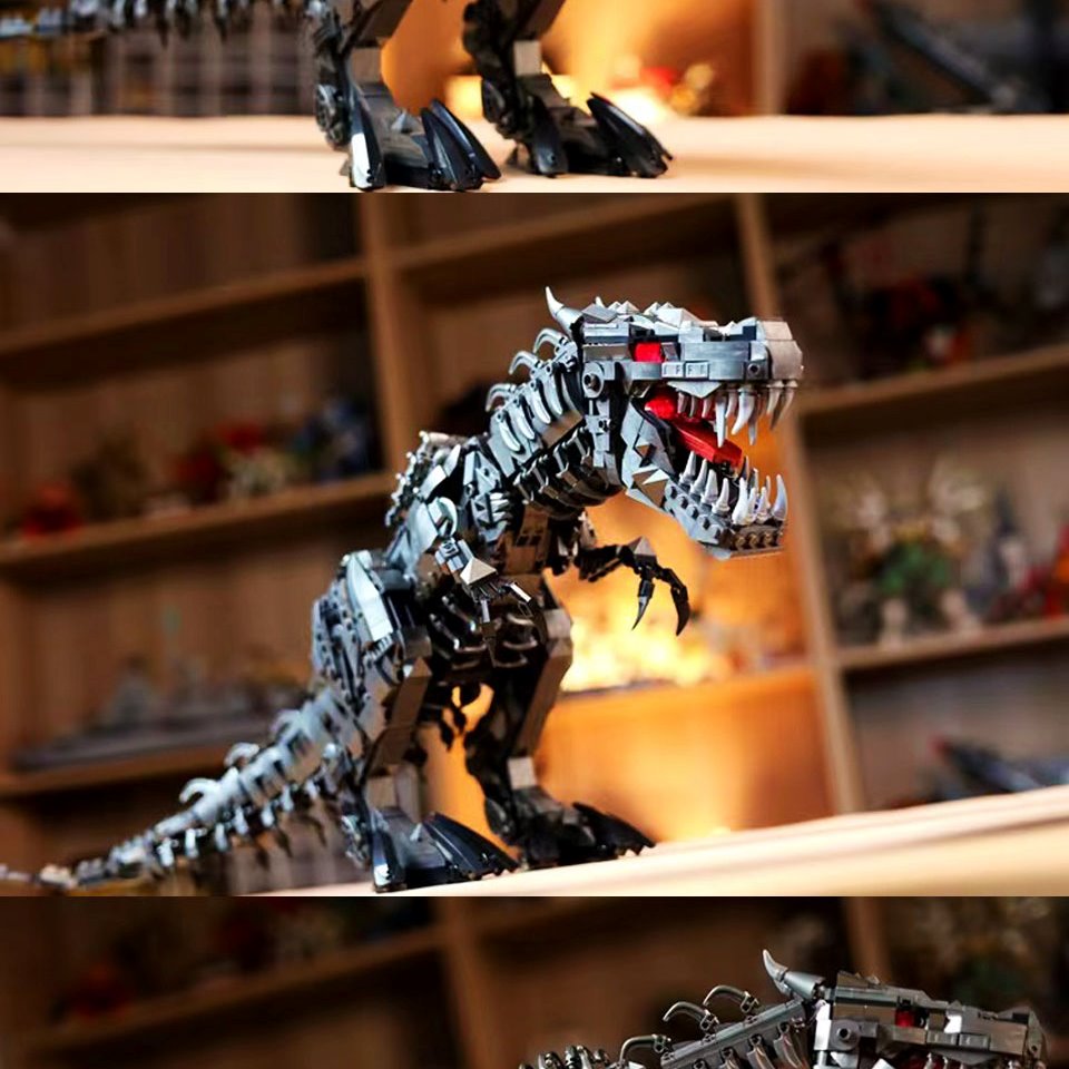 Super Mech Colossal T-Rex Dinosaur Building Set