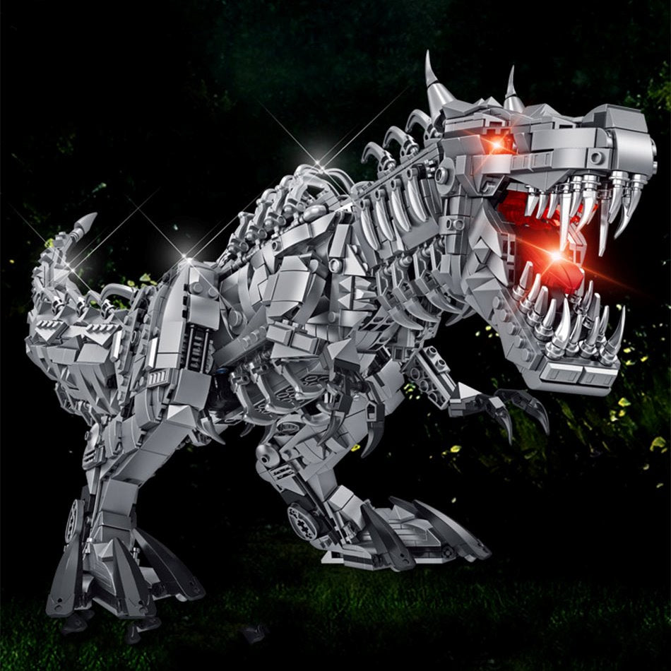 Super Mech Colossal T-Rex Dinosaur Building Set