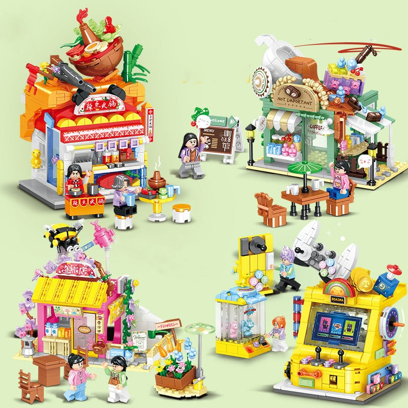 Szechuan Street Market Building Blocks