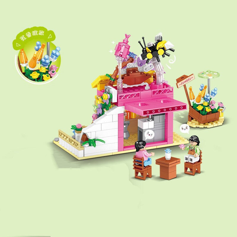 Szechuan Street Market Building Blocks