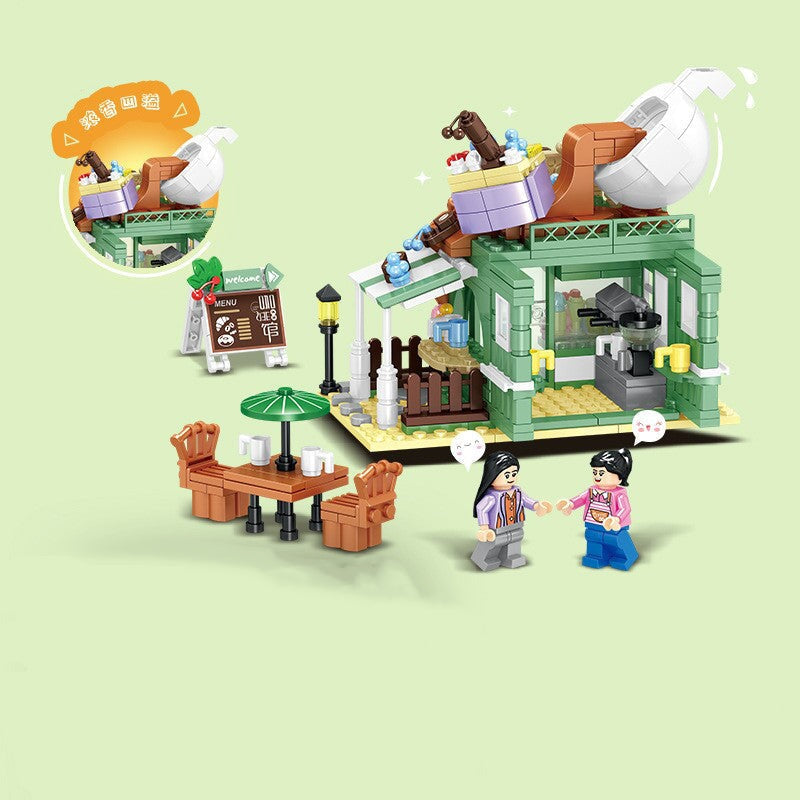 Szechuan Street Market Building Blocks