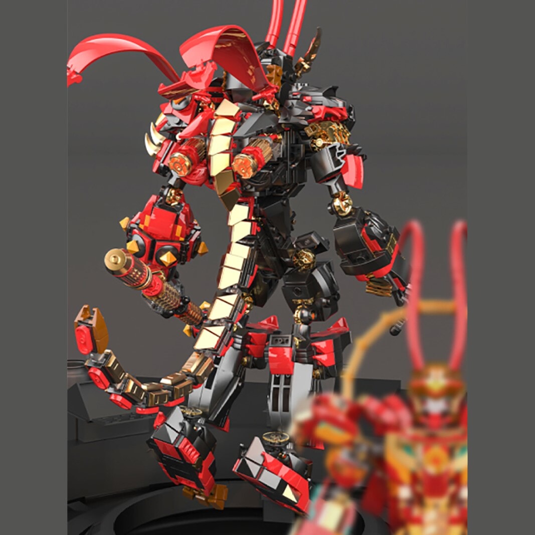 The Great Monkey King Collection Dark Knight Sun Wukong Building Blocks