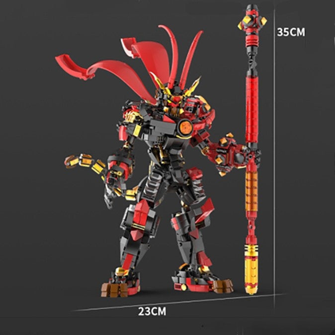 The Great Monkey King Collection Dark Knight Sun Wukong Building Blocks
