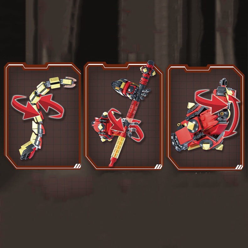 The Great Monkey King Collection Dark Knight Sun Wukong Building Blocks