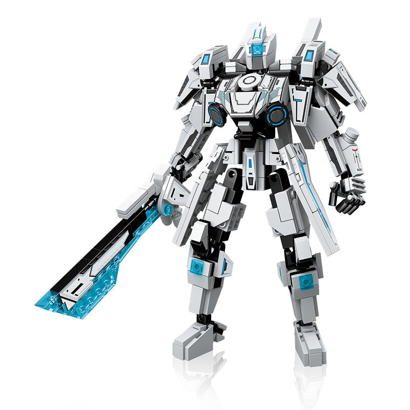 Three Kingdoms Warrior Iceberg with his Glacial blade Building Blocks